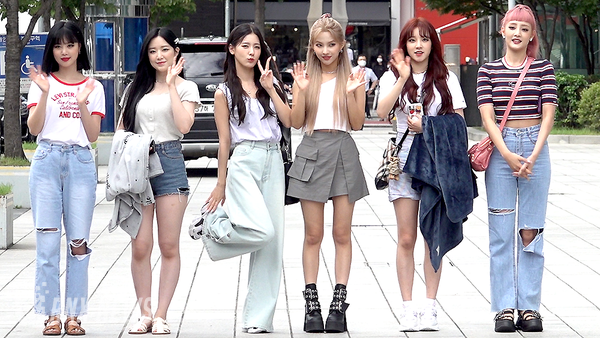 (여자)아이들 (미연, 민니, 수진, 소연, 우기, 슈화).  [사진=RNX NEWS]