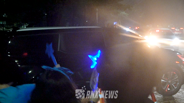 미스터트롯 TOP7(임영웅, 영탁, 이찬원, 김호중, 정동원, 장민호, 김희재) 퇴근 [사진=RNX NEWS]