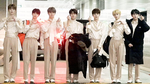 그룹 드리핀 (DRIPPIN / 이협, 황윤성, 주창욱, 김동윤, 김민서, 차준호, 알렉스)  [사진=RNX news]