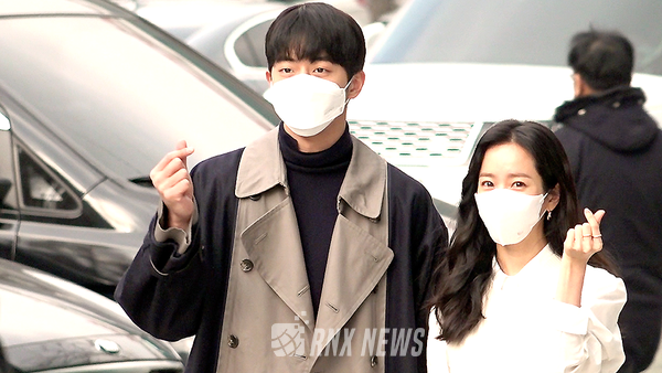  배우 남주혁, 한지민 [사진=RNX news]