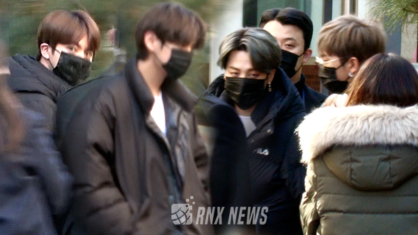 그룹 BTS ( 방탄소년단 / RM, 진, 제이홉, 지민, 뷔, 정국) [사진=RNX NEWS]