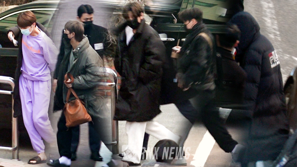 그룹 BTS ( 방탄소년단 / RM, 진, 제이홉, 지민, 뷔, 정국) [사진=RNX NEWS]