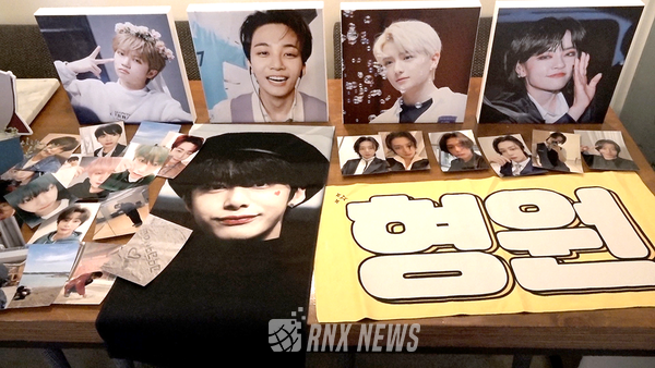 몬스타엑스 (MONSTA X) 형원(HYUNGWON) birthday cafe  [사진=RNX news]