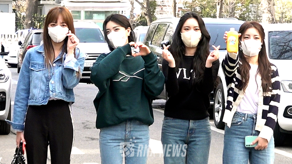 그룹 브레이브걸스 (BraveGirls / 민영, 유정, 은지, 유나) [사진=RNX news]