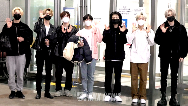 그룹 미래소년 (MIRAE / 이준혁, 리안, 유도현, 카엘, 손동표, 박시영, 장유빈) [사진=RNX news]