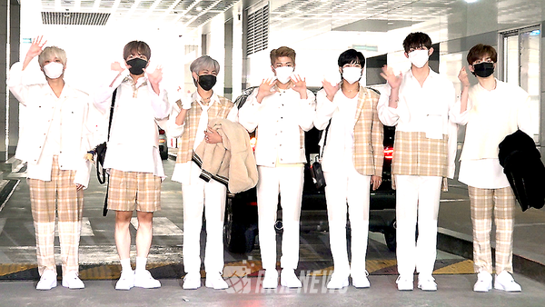 그룹 싸이퍼 (Ciipher / 현빈, 탄, 휘, 케이타, 태그, 도환, 원) [사진=RNX news]