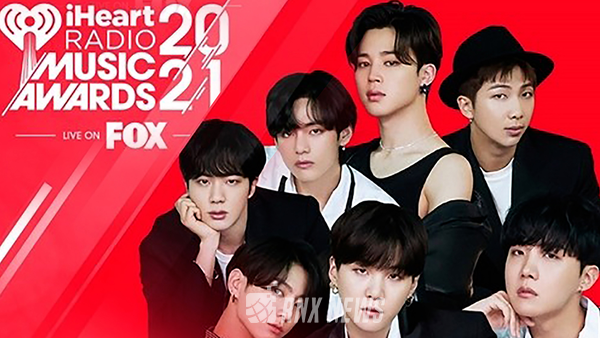 그룹 BTS ( 방탄소년단 / RM, 진, 슈가, 제이홉, 지민, 뷔, 정국)[자료=RNX뉴스 DB / iHeartRadio]