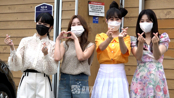  '미스트롯2' 양지은-홍지윤-김의영-은가은 [사진=RNX news]