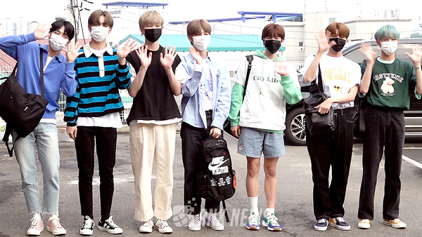 그룹 드리핀 (DRIPPIN / 차준호, 황윤성, 김동윤, 이협, 주창욱, 알렉스, 김민서) [사진=RNX news]