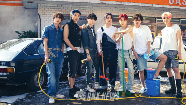 그룹 BTS ( 방탄소년단 / RM, 진, 슈가, 제이홉, 지민, 뷔, 정국)  [자료=RNX뉴스 DB / BTS_twt]