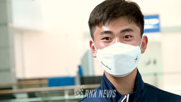 한국 양궁 국가대표팀 김제덕 선수 [사진=RNX news]