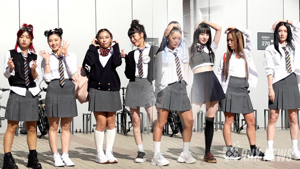  ‘스트릿 우먼 파이터’ 리더 (모니카, 허니제이, 아이키, 리헤이, 효진초이, 가비, 노제, 리정)  [사진=RNX news]