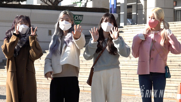 그룹 우주소녀 쪼꼬미(수빈, 루다, 여름, 다영) [사진=RNX news]