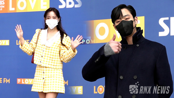  배우 안효섭과 김세정 [사진=RNX news]