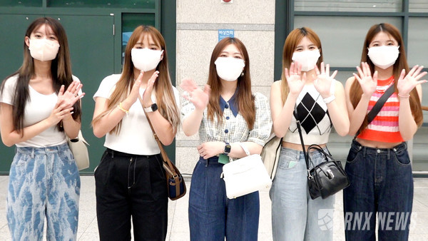 걸그룹 SATURDAY(하늘, 주연, 유키, 아연, 민서) [사진/영상=RNX news]