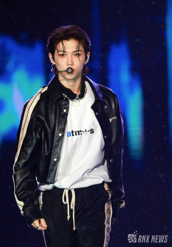 그룹 Stray Kids(스트레이 키즈/방찬, 리노, 창빈, 현진, 한, 필릭스, 승민, 아이엔) [사진=RNX news]