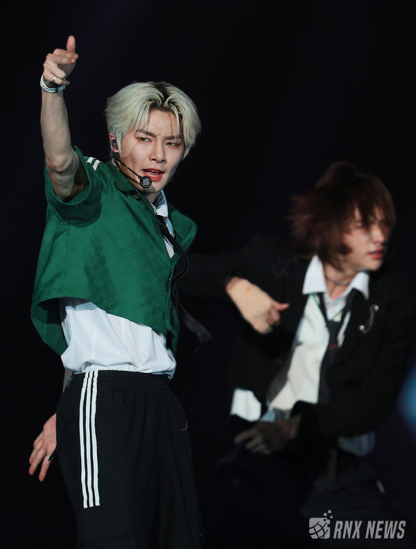 그룹 Stray Kids(스트레이 키즈/방찬, 리노, 창빈, 현진, 한, 필릭스, 승민, 아이엔) [사진=RNX news]