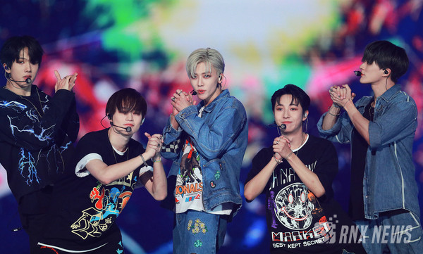 NCT DREAM(런쥔, 제노, 재민, 천러, 지성) 사진=RNX news]