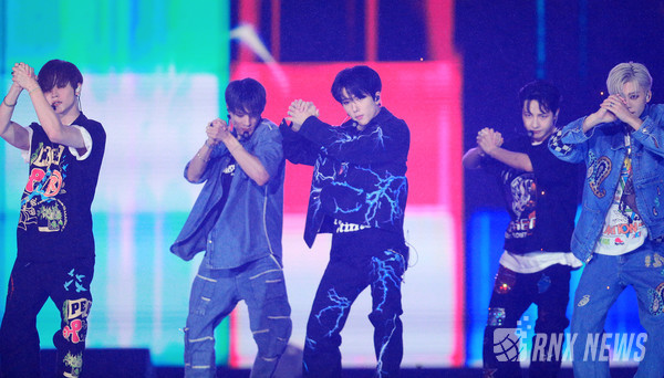 NCT DREAM(런쥔, 제노, 재민, 천러, 지성) 사진=RNX news]
