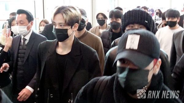 그룹 ATEEZ(홍중, 성화, 윤호, 여상, 산, 민기, 우영, 종호) [사진/영상=RNX news]