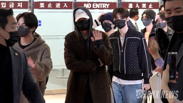 그룹 ENHYPEN (성훈, 니키, 정원, 희승, 제이, 제이크, 선우) [사진/영상=RNX news]