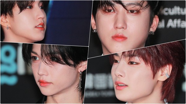 ​Stray Kids (한, 창빈, 필릭스 ,아이엔)[사진/영상=RNX news]