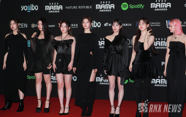 그룹 NMIXX(릴리, 해원, 설윤, 지니, 배이, 지우, 규진) [사진/영상=RNX news]