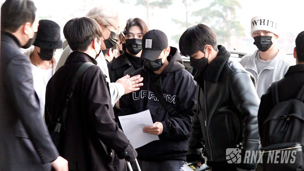 그룹 ATEEZ(홍중, 성화, 윤호, 여상, 산, 민기, 우영, 종호) [사진/영상=RNX news]