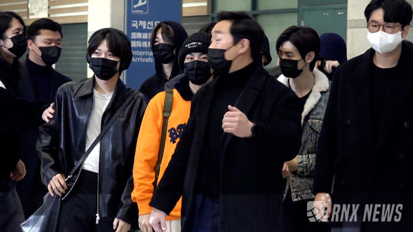 그룹 ENHYPEN (성훈, 니키, 정원, 희승, 제이, 제이크, 선우)  [사진/영상=RNX news]