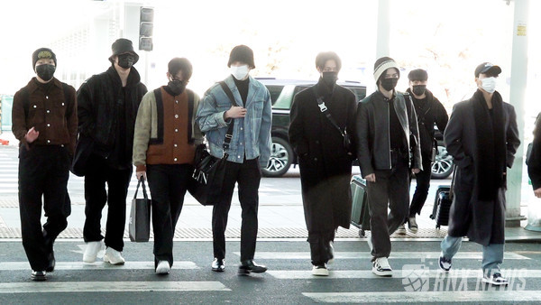 ATEEZ(홍중, 성화, 윤호, 여상, 산, 민기, 우영, 종호)  [사진/영상=RNX news]
