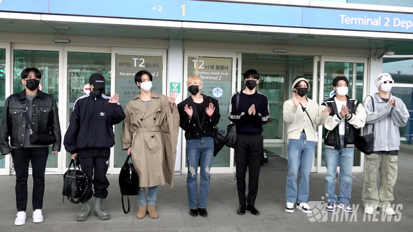 ATEEZ(홍중, 성화, 윤호, 여상, 산, 민기, 우영, 종호)  [사진/영상=RNX news]