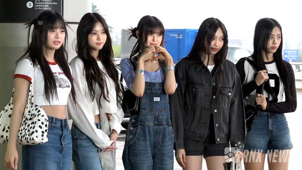 그룹 NewJeans (민지, 하니, 다니엘, 해린, 혜인) [사진/영상=RNX news]