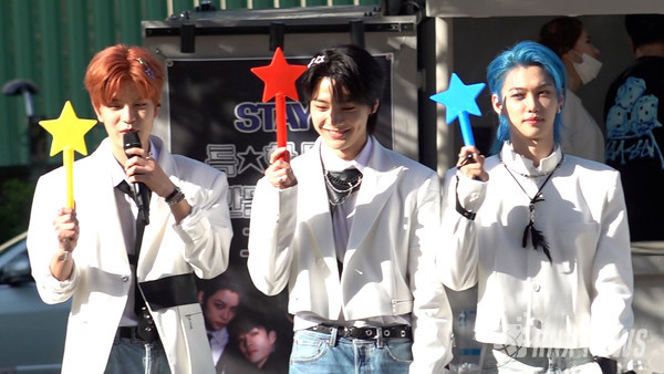 그룹 Stray Kids (필릭스, 승민, 아이엔) [사진/영상=RNX news]