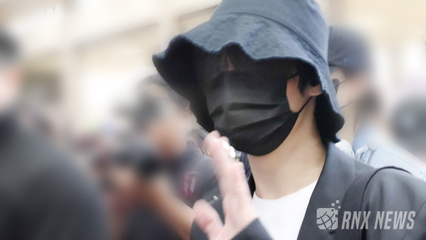 그룹 'StrayKids' 리노(LeeKnow)와 현진(Hyunjin) [사진/영상=RNX news]