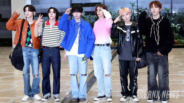 보이그룹 BOYNEXTDOOR(성호, 리우, 명재현, 태산, 이한) [사진/영상=RNX news]