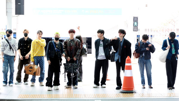 그룹 TREASURE(최현석, 지훈, 요시, 준규, 윤재혁, 아사히, 도영, 하루토, 박정우, 소정환) [사진/영상=RNX news]