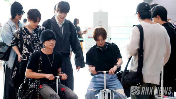 ATEEZ(홍중, 성화, 윤호, 여상, 산, 민기, 우영, 종호)  [사진/영상=RNX news]