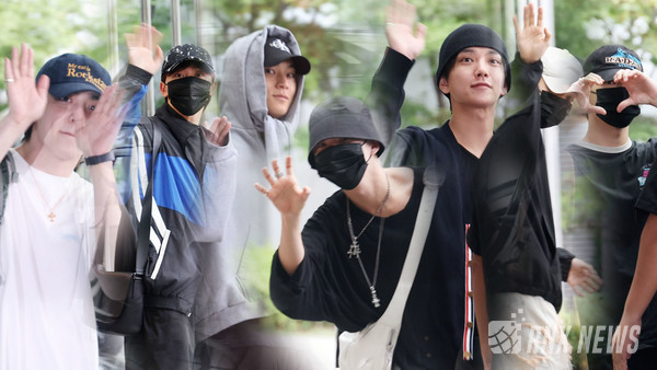 Seventeen(에스쿱스, 정한, 조슈아, 호시, 원우, 우지, 디에잇, 민규, 도겸, 승관, 버논, 디노) [사진/영상=RNX news]