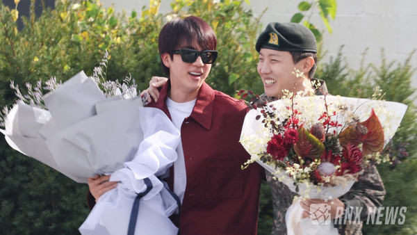 'BTS' J-hope(정호석) JIN(김석진) [사진/영상=RNX news]