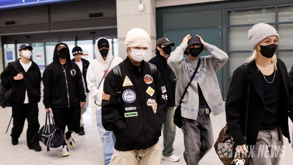 그룹 Stray Kids (스트레이키즈/리노, 방찬, 창빈, 한, 필릭스, 승민, 아이엔, 현진) [사진/영상=RNX news]