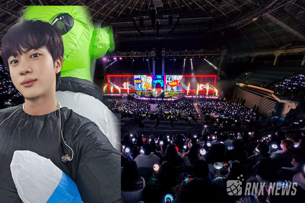 서울 장충체육관 'BTS' JIN(김석진) [사진/영상= 빅히트 뮤직]