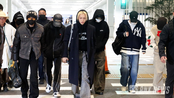 그룹 Stray Kids (스트레이키즈/리노, 방찬, 창빈, 한, 필릭스, 승민, 아이엔, 현진) [사진/영상=RNX news]