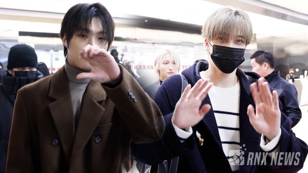 그룹 ATEEZ(홍중, 성화, 윤호, 여상, 산, 민기, 우영, 종호) [사진/영상=RNX news]