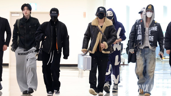 그룹 ENHYPEN (성훈, 니키, 정원, 희승, 제이, 제이크, 선우) [사진/영상=RNX news]