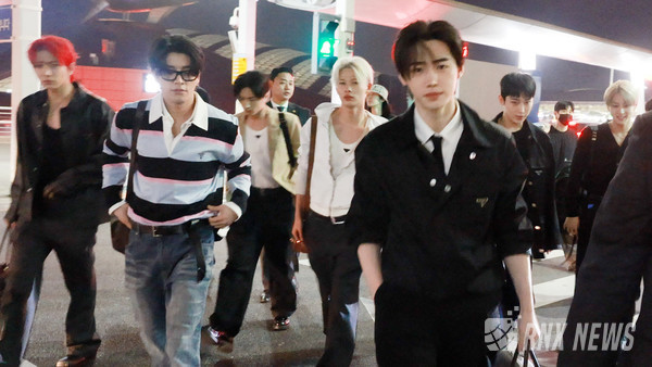 그룹 ENHYPEN (성훈, 니키, 정원, 희승, 제이, 제이크, 선우) [사진/영상=RNX news]