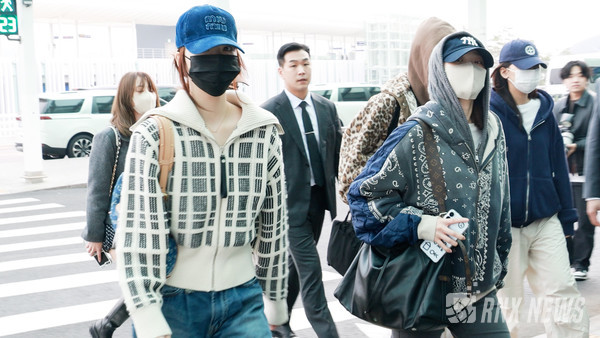 그룹 LE SSERAFIM(김채원, 사쿠라, 허윤진, 카즈하, 홍은채) [사진/영상=RNX news]