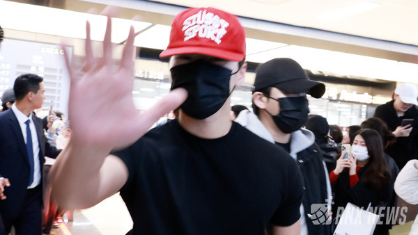 그룹 ATEEZ(홍중, 성화, 윤호, 여상, 산, 민기, 종호, 우영) [사진/영상=RNX news]