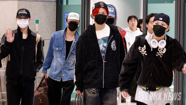 그룹 ENHYPEN (니키, 정원, 희승, 제이, 선우) [사진/영상=RNX news]