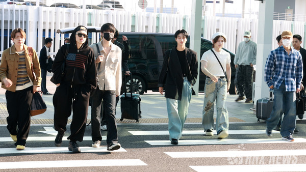 그룹 ATEEZ(홍중, 성화, 윤호, 여상, 산, 민기, 종호, 우영) [사진/영상=RNX news]