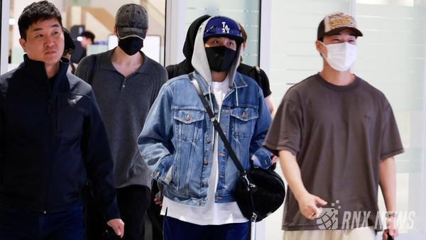 그룹 ATEEZ(홍중, 성화, 윤호, 여상, 산, 민기, 종호, 우영) [사진/영상=RNX news]